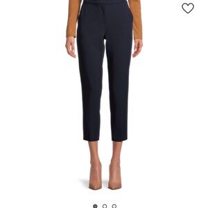 Tommy Hilfiger Woven Flat Front Cropped Pants